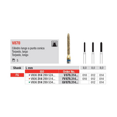Edenta DiaCut MLT DIAMOND, FV878.314.010, 5St.