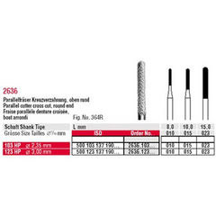 Edenta Parallelfräse HM 2636.123.010