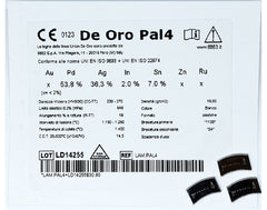 DE ORO PAL 4 Aufbrennlegierung