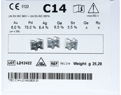 C14 Aufbrennlegierung