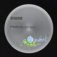 PMMA Disc CLEAR mit Stufe